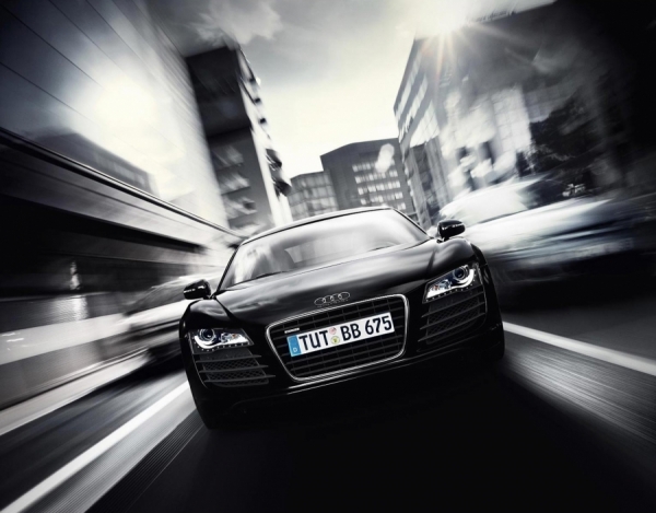 Photograph Nigel Harniman Audi R8 on One Eyeland
